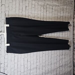 Black satin feel dress pants 38 x 30